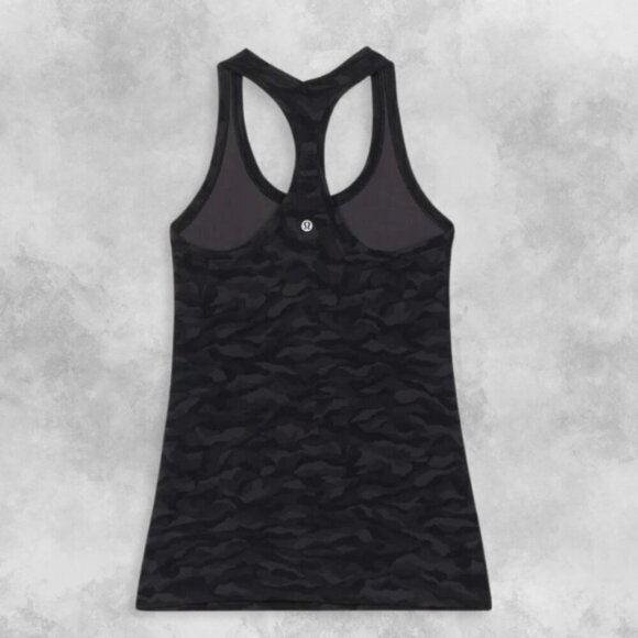 Lululemon Cool Tank Top Racerback II Lightweight Sequoia Camo Design Women's S - Picture 4 of 8